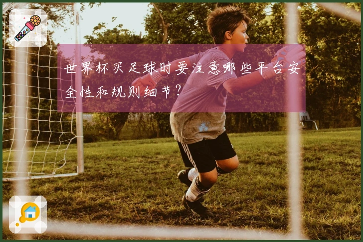 世界杯买足球时要注意哪些平台安全性和规则细节？